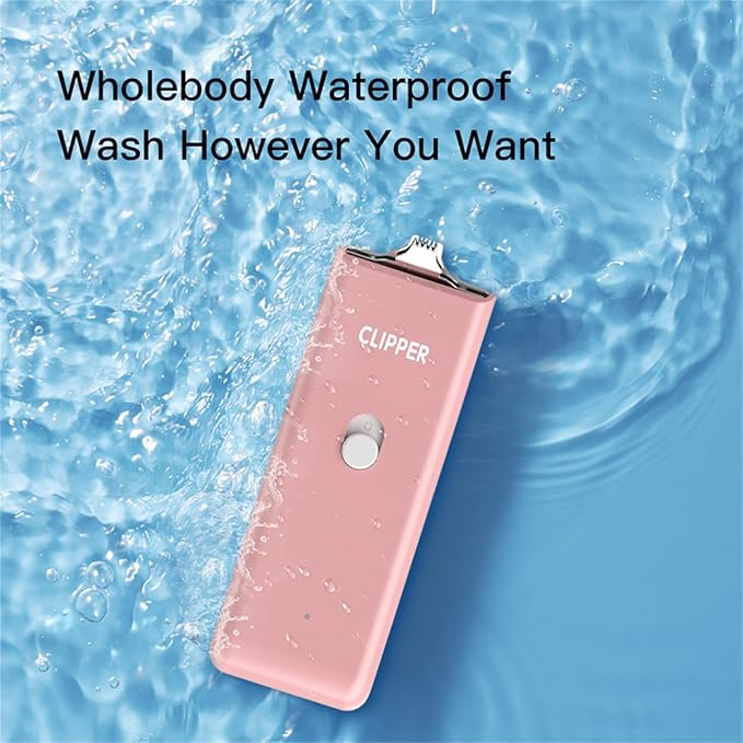 2-in-1 Professional Dog Grooming Kit - Low Noise, Waterproof, USB Rechargeable, and Safe Ceramic Blade - Gift for Dogs and Cats (Pink)
