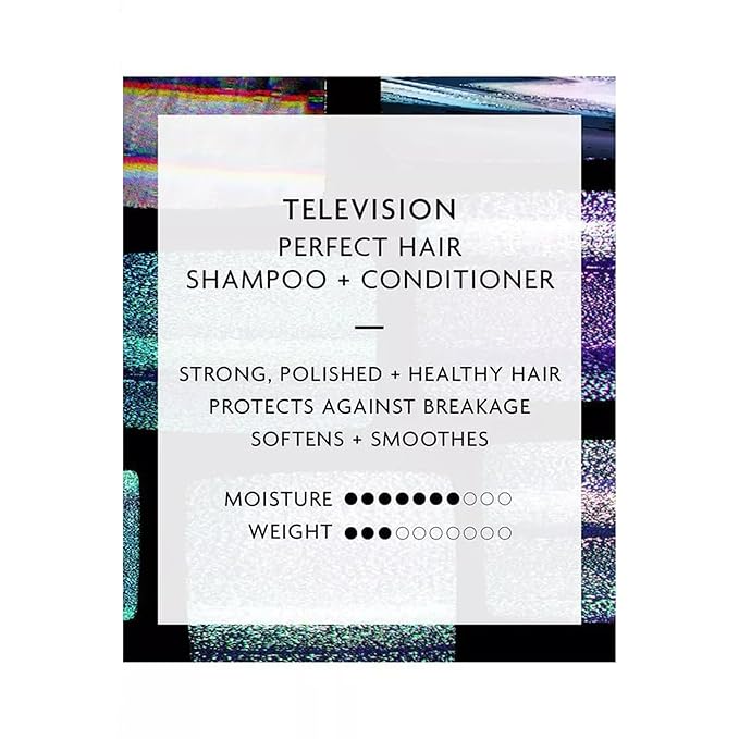 R+Co Television Perfect Hair Shampoo & Conditioner Set + Sample (0.5oz) | Lightweight + Smoothing + Volume | Vegan + Cruelty-Free | 33.5oz (pack of 2)