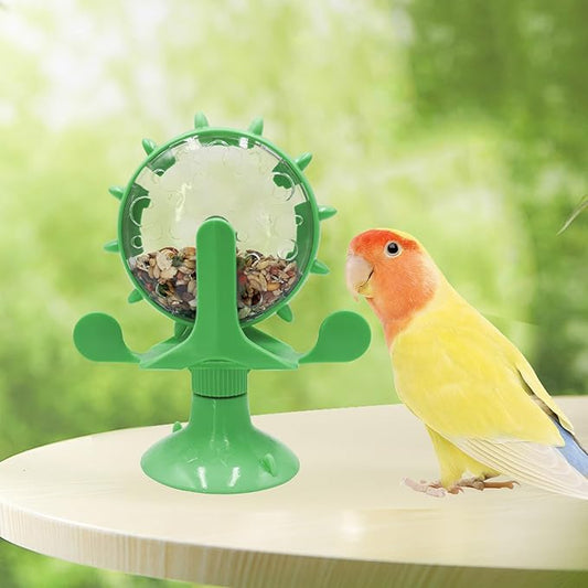 Oooct Bird Foraging Toys, Parrot Rotating Feeders, Bird Chewing Toys, Bird Enrichment Toys, Bird Cage Accessories, Suitable for Birds Parrots Parakeets Cockatiels Conures Lovebirds
