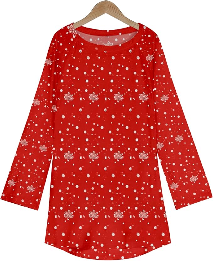 MARSVOVO Women Novelty Graphic Plus Size Sweater Crewneck Long Sleeve Cute Printed Loose Fit Casual Fall Sweaters Top