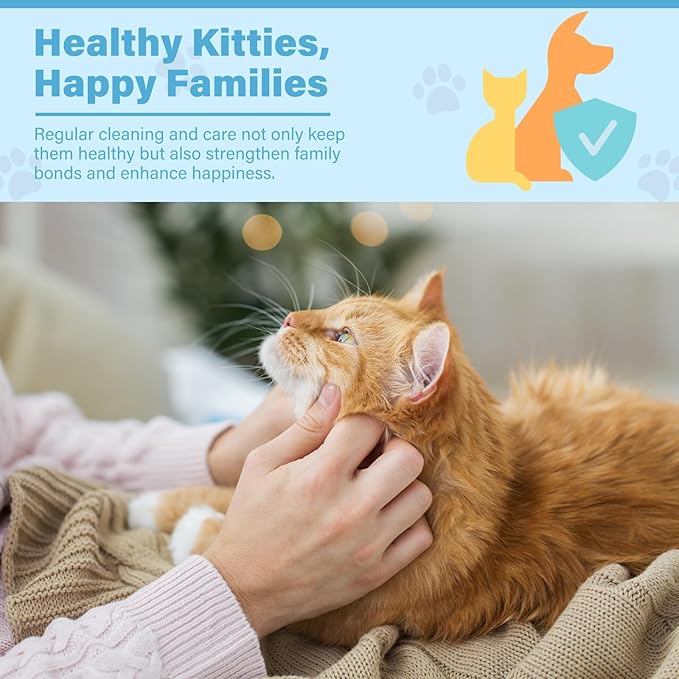 Cat Chin Acne Care Kit - Gently Removes Cat Chin Blackheads, Equipped with Cleansing Brush, Cruelty-Free, Nurtures Cat's Chin Softness and Freshness, 1.01 fl. oz