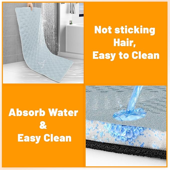 Manificent Non-Slip Pet Bed Mat for Back Seat Extender, Hair Resistant Dog Blanket for Hard Bottom Dog Car Seat Cover, Anti Slip Pet Linner Backseat Cover Deep Gray