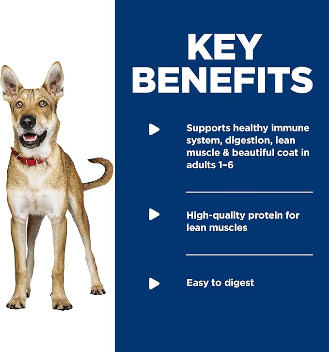 Hill's Science Diet Adult 1-6, Adult 1-6 Premium Nutrition, Wet Dog Food, Variety Pack: Chicken & Barley; Beef & Barley Loaf, 13 oz Can Variety Pack, Case of 12