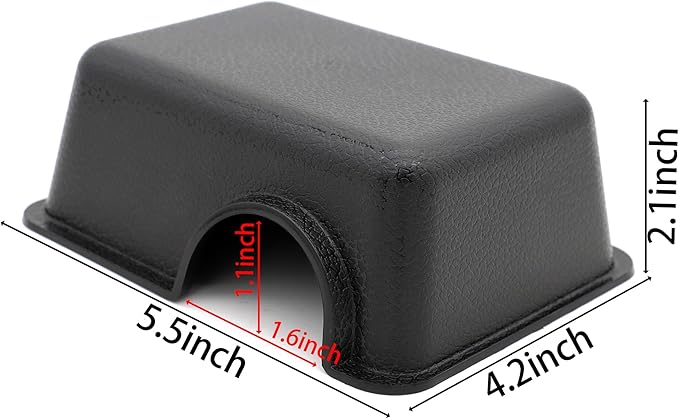 Reptile Hide Box for Snake & Gecko - Feel Secure & Safe (Black, XS 2 Pcs)
