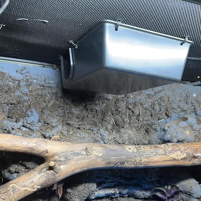 Amypet Reptile Hide Snake Hideout for Different Reptiles Snakes Ball Pythons Use Durable Material Easy to Clean 13.25" L x 8.8" W x 3.1" H (XL)