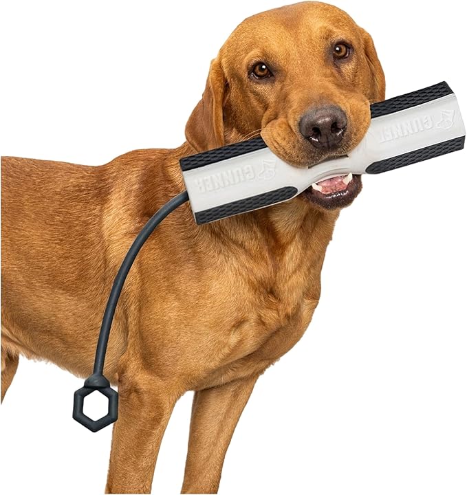 Dog Training Bumper - Retriever Training Dummy, Retrieving Dummies for Pets, Bumpers for Water Retrieving with Adjustable Rope, (Flasher)