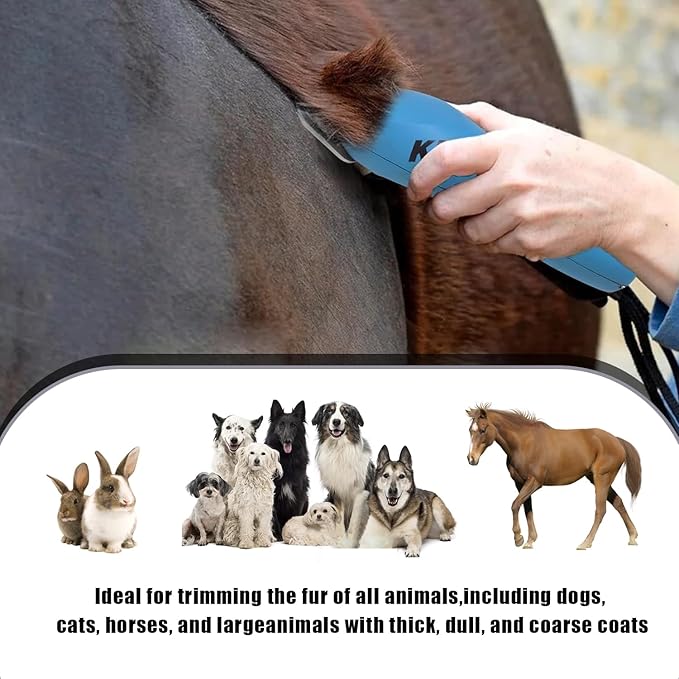 3PCS Wide Blades for Dog Grooming Blades Compatible with Andis,Oster A5,Wahl km10 Dog Clippers Stainless Steel Blades Blades for Animal Dog,Cat,Horse,Silver Size #10W+30W+5FW