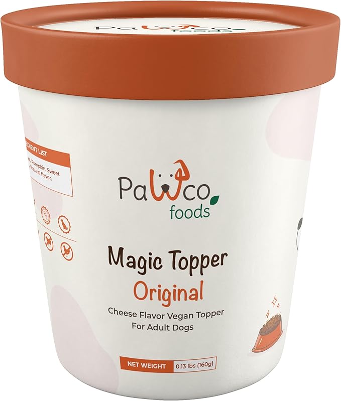 PawCo Magic Topper Original - Dog Food Topper for Picky Eaters, Grain-Free Meal Enhancer, Supports Immune & Digestive Health, 160g