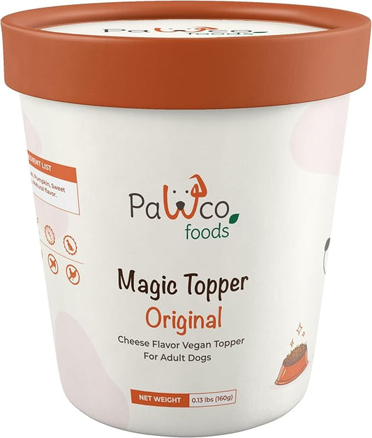 PawCo Magic Topper Original - Dog Food Topper for Picky Eaters, Grain-Free Meal Enhancer, Supports Immune & Digestive Health, 160g
