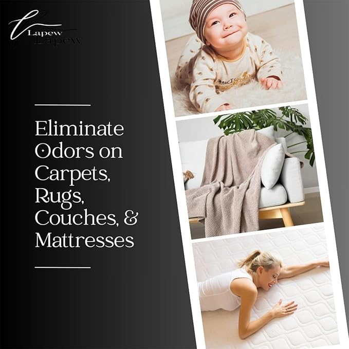 Bourbon & Butterscotch Carpet Freshener Powder 16 oz | Powerful Odor Eliminator for Home | Upholstery Deodorizer | Carpet Deodorizer | Pet Urine | Cat Litter Box