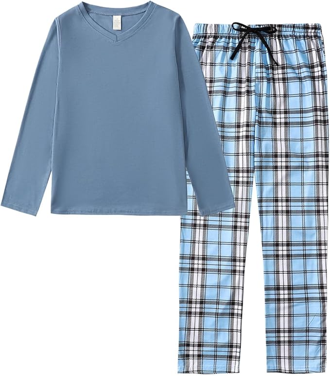 YIJIU Women's Sleepwear Long Sleeve Top and Pants Pajama Set Panda Print Nighty