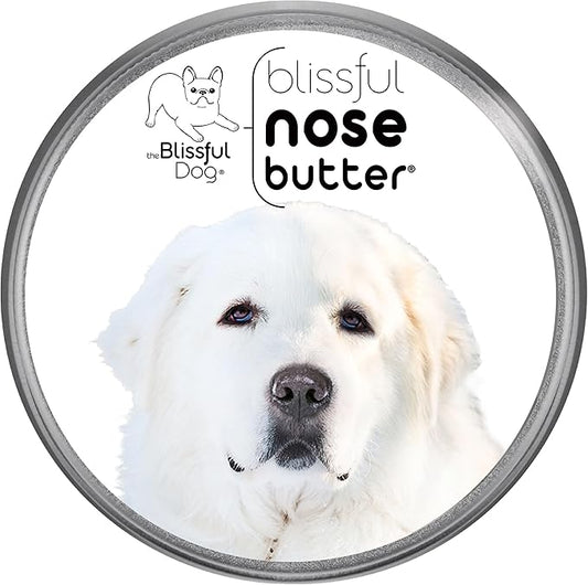 The Blissful Dog Great Pyrenees Unscented Nose Butter - Dog Nose Butter, 8 Ounce