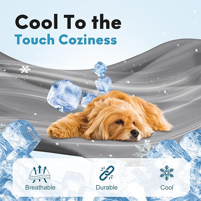 Supet Dog Sling Carrier for Small Pets, Hands Free Front Cat Sling, Reducing Back Neck Pain Anti-Anxiety, Adjustable Soft Carrying (Grey, Plus)