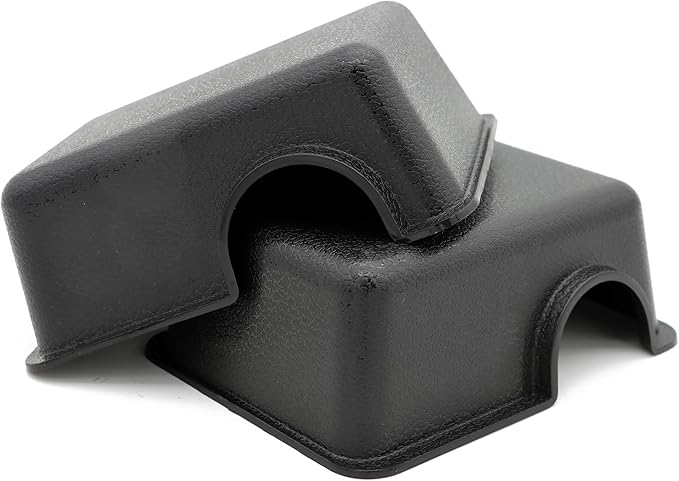 Reptile Hide Box for Snake & Gecko - Feel Secure & Safe (Black, XS 2 Pcs)