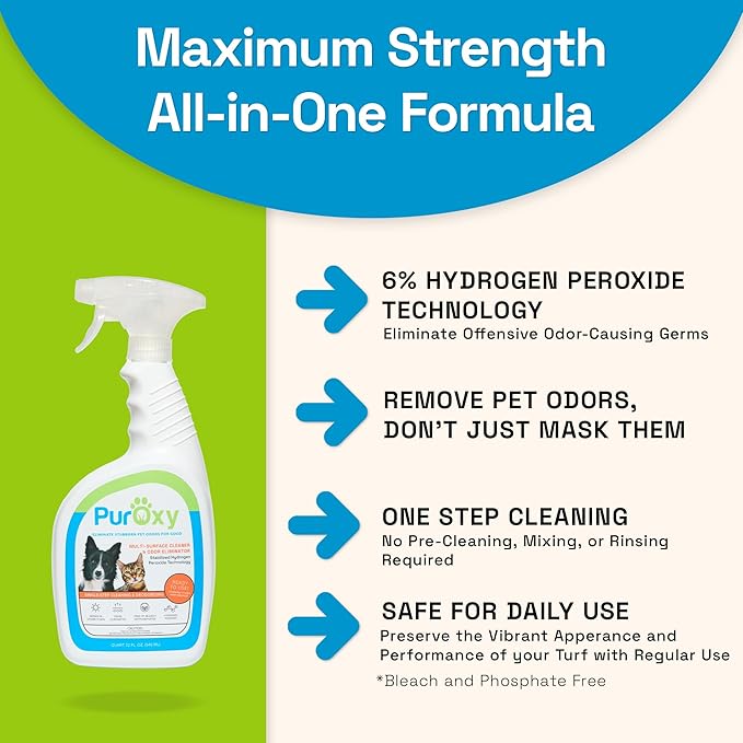 Pet Stain & Odor Eliminator 32oz Trigger Spray Bottle