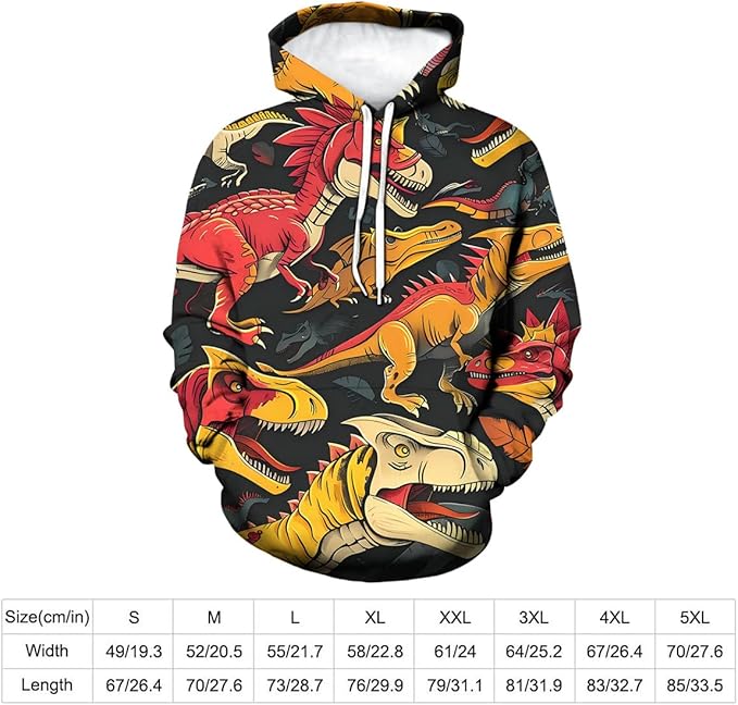 Unisex Adults 3D Dog Cat Printed Hoodies for Men Women Pullover Novelty Sweatshirts with Pockets