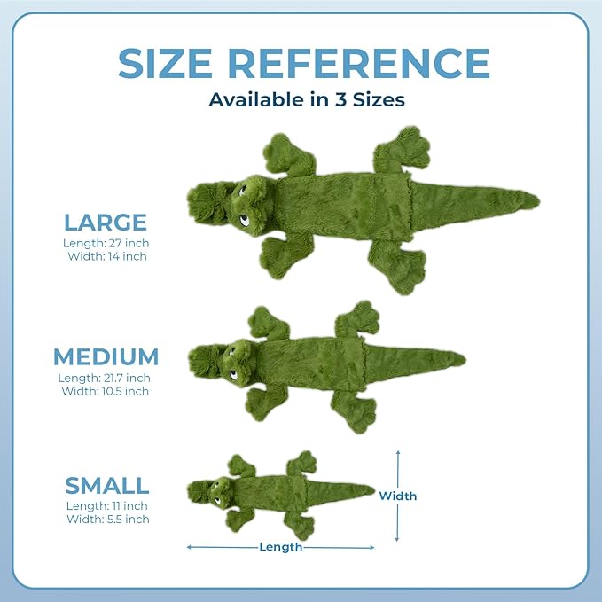 Best Pet Supplies Squeaky Dog Toys with Soft Durable Fabric for Small, Medium and Large Pets Interactive Toy for Indoor Play, Supports Active Biting and Play - 4 Figures, Large