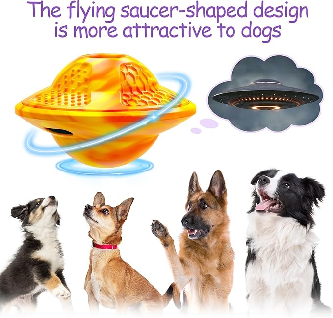 Interactive Dog Puzzle Toy for Smart, Dog Enrichment Toys to Keep Them Busy, Treat Dispensing Dogs Slow Feeder & Stimulating Dogs Toy