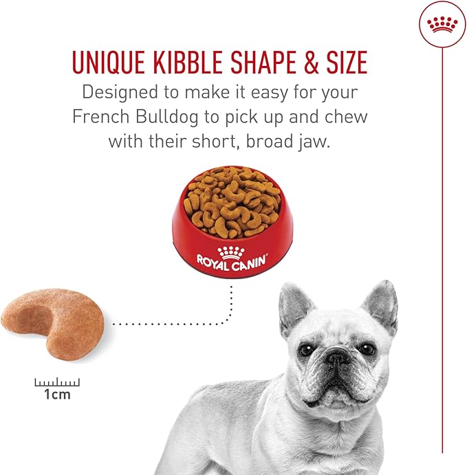 Royal Canin Breed Health Nutrition French Bulldog Adult Dry Dog Food, 30 lb Bag