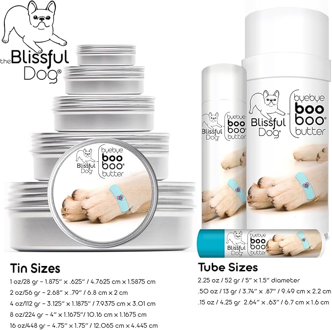 The Blissful Dog Chinese Crested Boo Butter, 4 oz