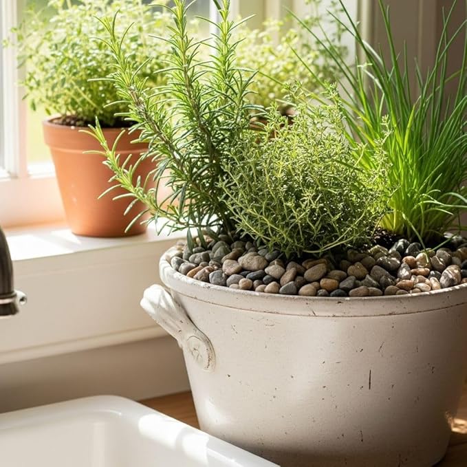 32 oz Jug Multicolor Gray Small River Rock, ½-1½ inch Size, for Indoor Outdoor Decor, vase Filler, Candles, Art, Crafts, Aquariums, Fairy Gardens, planters, tablescapes, terrariums