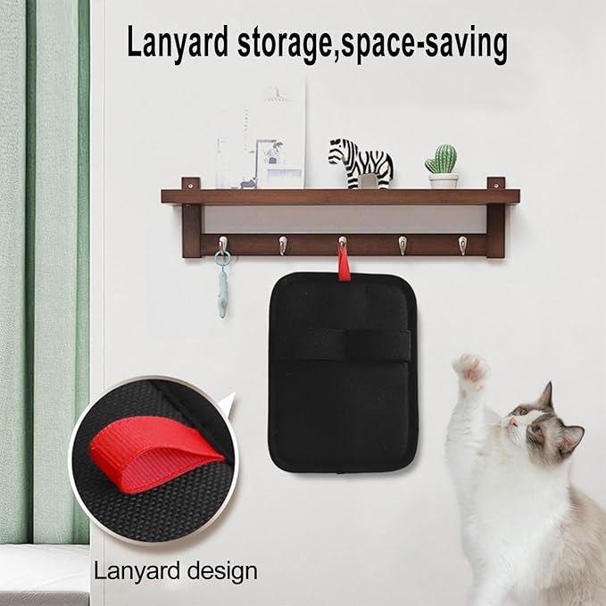 Pet Hair Removal Glove, Electrostatic Pet Hair Removal Gloves, Washable Reusable Dogs Cats Hair Gloves for Furniture, Bed, Sheets, Couch, Clothes, Carpet, Car Seat, Pet Grooming, Curtain 2PCS