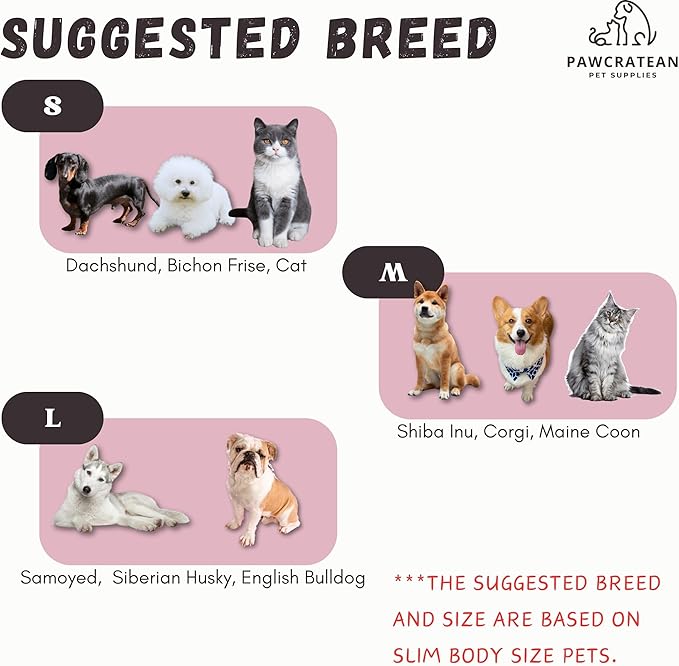 Cute Sweater for Dogs and Cats Soft Flannel Pet Outfit Warm and Cozy Animal Hoodie Small to Large Pet Clothes for Halloween Parties and Everyday Wear (Large, Pink Checkered with Hat)