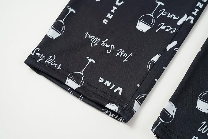 YIJIU Women's Sleepwear Long Sleeve Top and Pants Pajama Set Panda Print Nighty