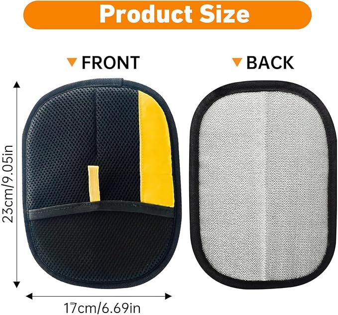 Pet Hair Removal Glove for Cats & Dogs,Upgrade Efficient Grooming Gloves for Pet Hair,Home Use Reusable Cat & Dog Hair Remover for Couch, Furniture, Carpet, Curtain(2pcs)