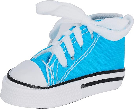 Bonka Bird Toys 1 Mini Sneaker Foot Beak Chew Throw Parrot Parakeet Quaker Budgie Finch Cockatoo Assorted Colors