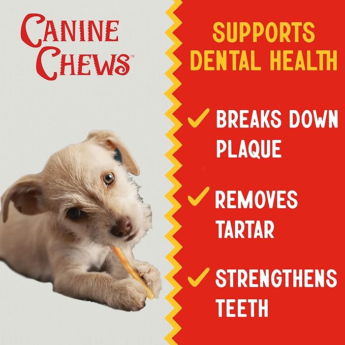 Canine Chews 5" Chicken Coated Sticks - Pack of 100 Chicken Wrapped Rawhide Dog Treats - 100% Real USA-Sourced Chicken Coating - Protein-Dense Chicken Wrapped Dog Treats Rawhide Chews