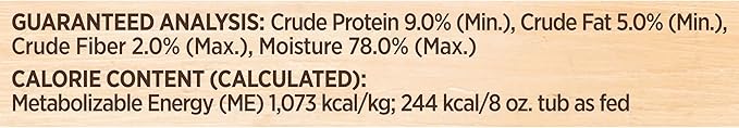 Nutrish Rachael Ray Premium Natural Wet Dog Food, Savory Lamb Stew Recipe, 8 Ounce Tub (Pack of 8)