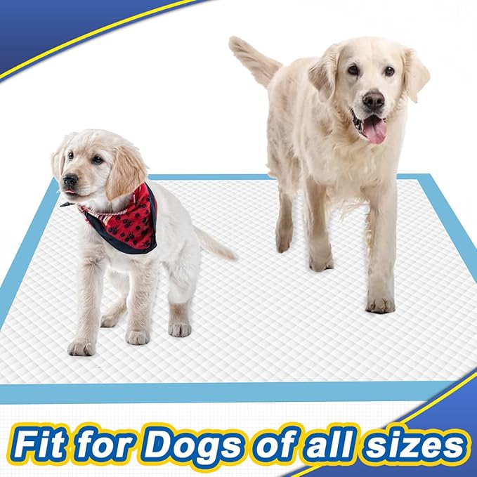 Dog Pee Pads Extra Large, 30 Count Thicken Absorbent for Dogs, 28"x34" Disposable Urine Bed for Doggy, Potty for Doggie, XL Puppy, Piddle X-Large for Travel