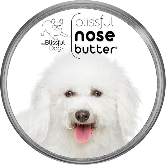 The Blissful Dog Bichon Frise Unscented Nose Butter, 4-Ounce