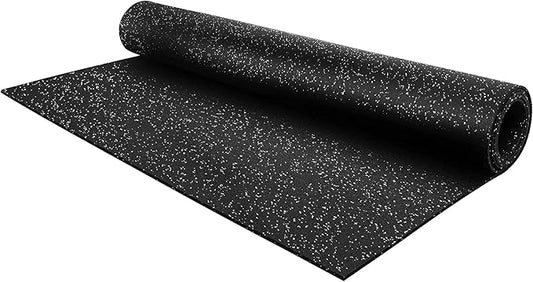 Flooring Inc's 1/4" Thick Tough Rubber Flooring Roll | Flexible Recycled Rubber Floor Mats for Home Gym | Heavy Duty Rubber Mat for Home Gyms, Sheds, Horse Stall Mat or Trailer