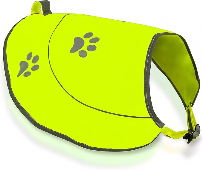 Dog Hunting Vest Reflective Dog Vest - Dog Safety Vest with Elastic Strap, Comfortable Dog Reflective Vest, Reflective Dog Safety Jacket High Visibility Vest for Dogs