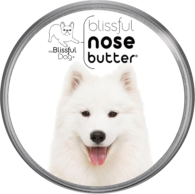 The Blissful Dog Samoyed Unscented Nose Butter - Dog Nose Butter, 16 Ounce