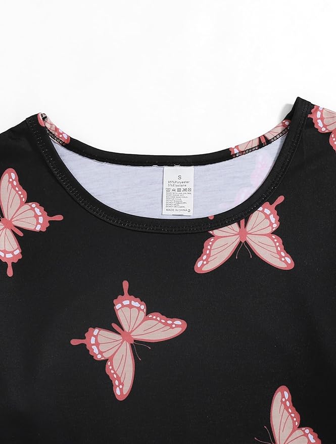 YIJIU Women's Sleepwear Long Sleeve Top and Pants Pajama Set Panda Print Nighty