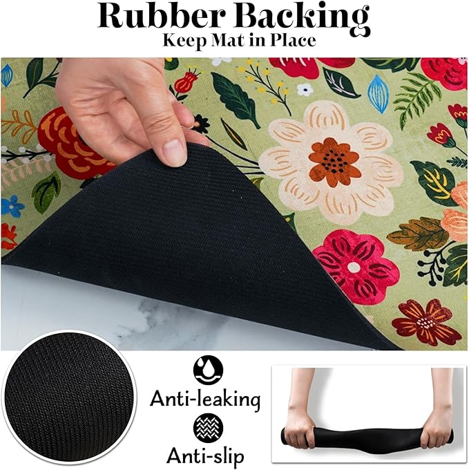 Absorbent Quick Dry Pet Food Mat for Dogs and Cats - Eco-Friendly Bowl Mat for Food and Water Dispenser - 12"x20" Floor Accessory