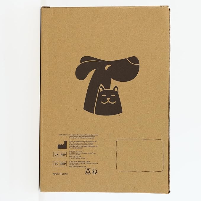 Pawaboo Pet Dog Carrier Backpack, Puppy Dog Travel Front Carrier for Small Medium Dogs Cats, Adjustable Breathable Dog Carrying Backpack with Safety Strips for Hiking, Walking (Blue L Up to 14 lbs)