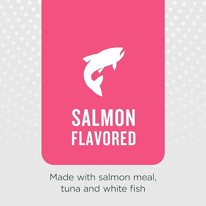 Minties Dental Treats for Cats, Salmon Flavored Treats for Cats, Freshens Breath and Controls Tartar, 2.5oz