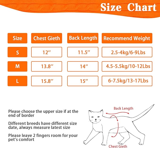PUPTECK Winter Dog Cat Sweater Coat - Soft Cold Weather Clothes Knitwear for Kitties & Small Dogs Indoor Outdoor Walking Warm, Knitted Classic for Doggies Kitties Girls Boys, Orange L