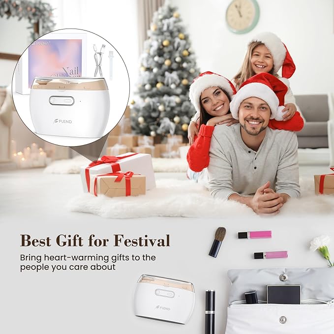 Electric Nail Clipper,2-in-1 Automatic Nail Clipper,Electric Nail Grinder,40DB Baby Nail Trimmer,LED Light Electric Nail Trimmer for Baby,Kids,Adults,Seniors,Manicure Set,Baby Nail Kit Portable White