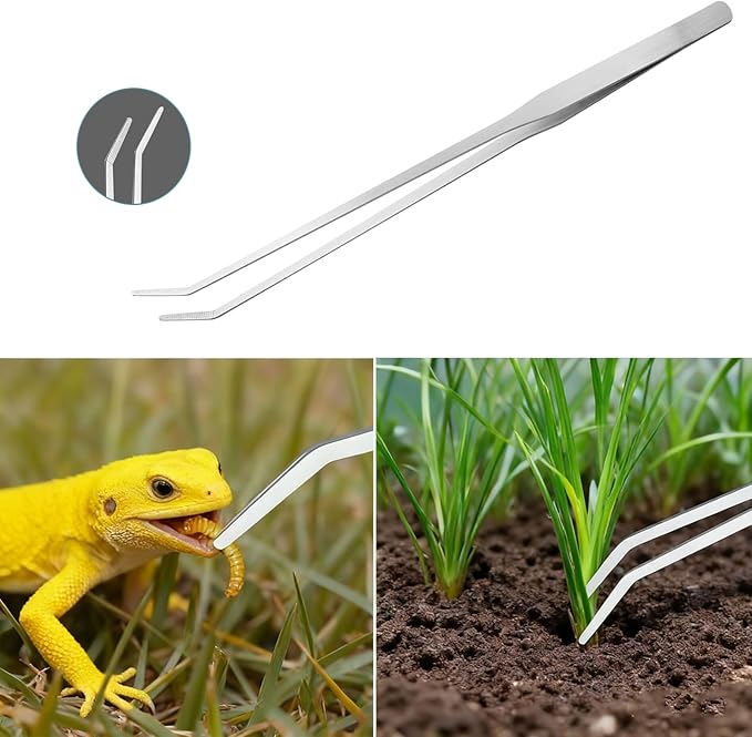 Carefree Fish 7IN1 Aquarium Cleaning Tools Long Handle Adjustable Length 18~24Inch Fish Tank Cleaner Kit Alage Scraper Scrubber Brushes Set Plant Scissor Long Tweezer