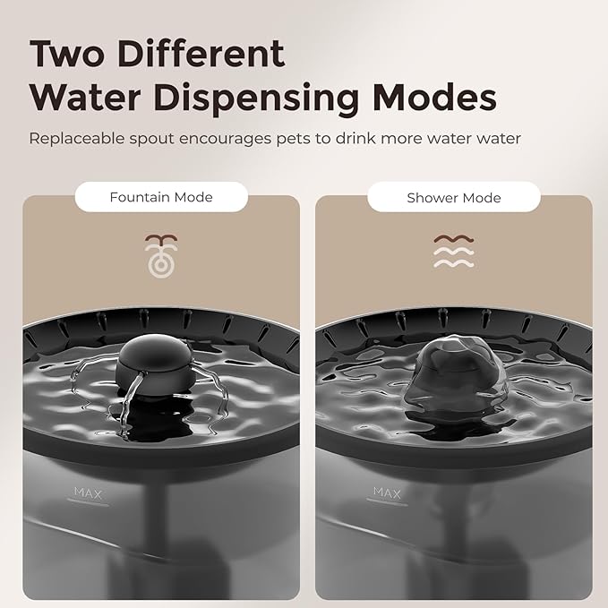 IMIPAW 5G WiFi Automatic Cat Feeder and Water Dispenser, Timed Dry Food Dispenser APP Remote Control, Programmable Portions, with Desiccant, Cat Fountains for Drinking with Filter, Small Pets (Combo)