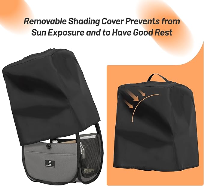 A4Pet Bird Carrier for Travel - Small Bird Travel Cage, Bird Bag with Stand, Tray and Feeding Cup, Portable and Lightweight for Small Animal Carrier