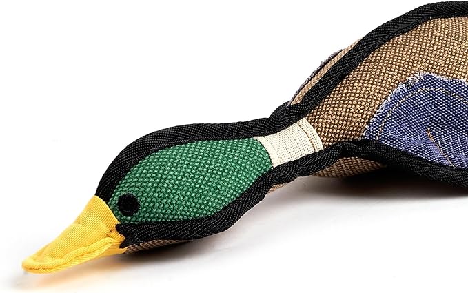 Duck Squeaky Dog Toys, Dog Chew Toy, Puppy Chew Toys for Teething, Indestructible Dog Toys for Aggressive Chewers, Dog Toy for Small Medium Large Breed
