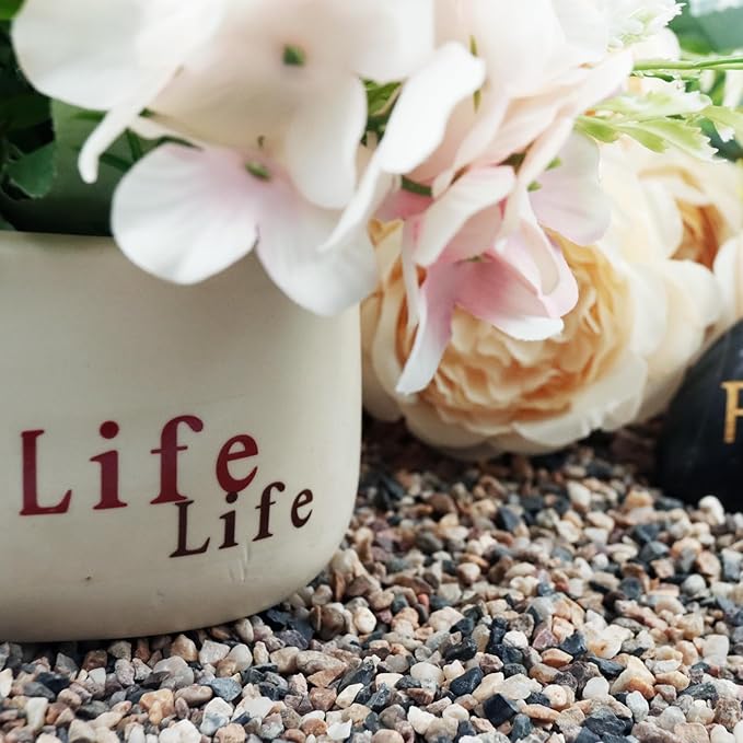 Silica Gravel, Multi-Purpose Mixed Silica Sand for Fire Pits, Aquariums, and Landscaping, 11LB Large