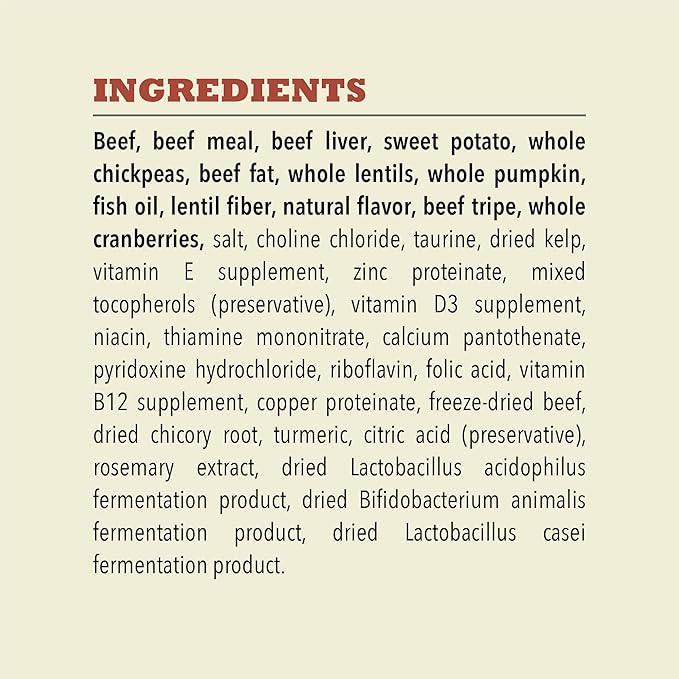 ACANA Singles Limited Ingredient Grain Free High Protein Dry Dog Food Beef & Pumpkin Recipe 4.5lb Bag