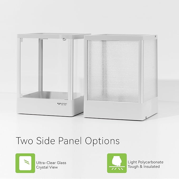 Reptile Glass Terrarium 12"x12"x16" 9.5 Gallon Knock-Down Dual-Locking Security Mesh Ventilation Durable Aluminum Frame Stackable Easy Assembly Customizable Side Panels (Glass or Insulated)